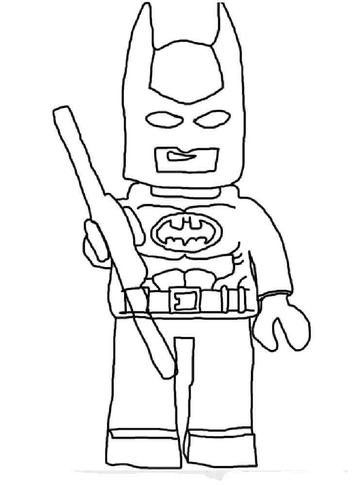 Coloriage Lego Batman 5