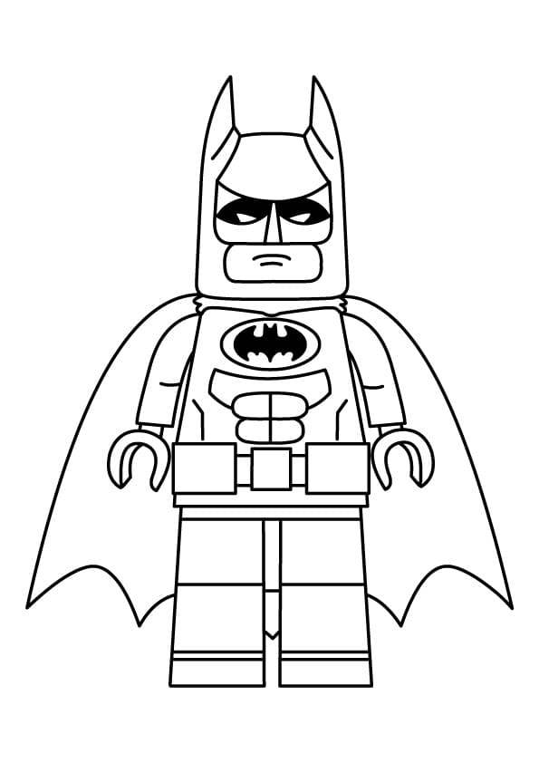 Lego Batman 6 coloring page