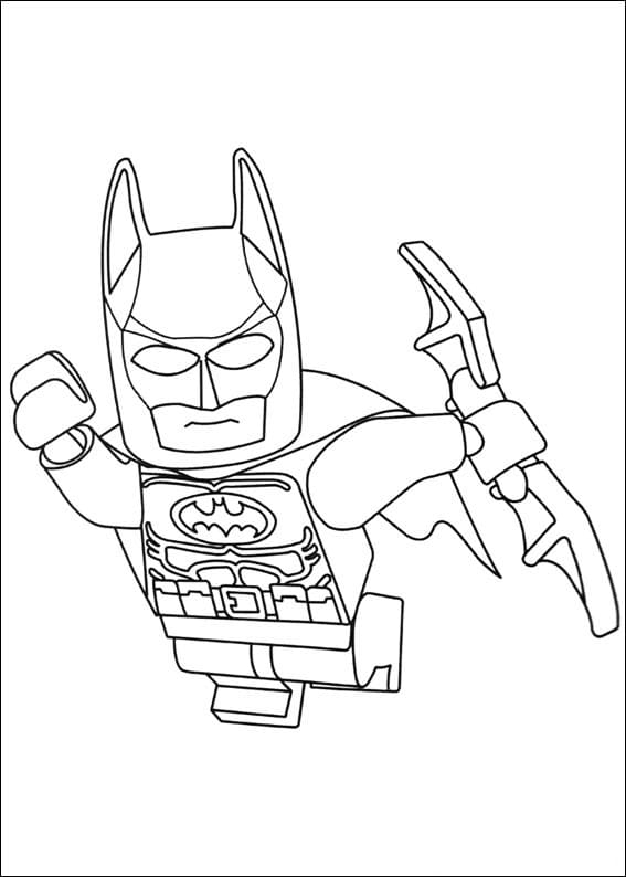 Lego Batman 9 coloring page