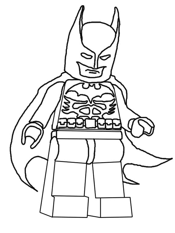 Coloriage Lego Batman Imprimable