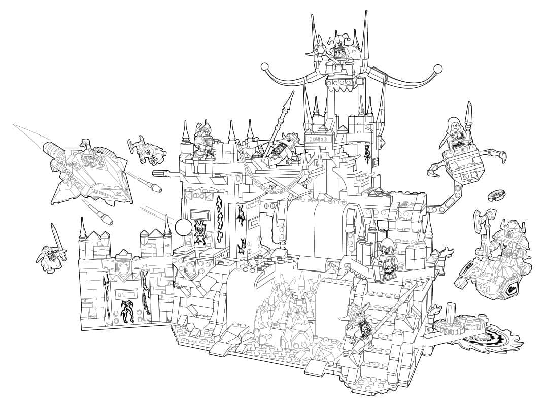 Lego Nexo Knights Imprimable coloring page
