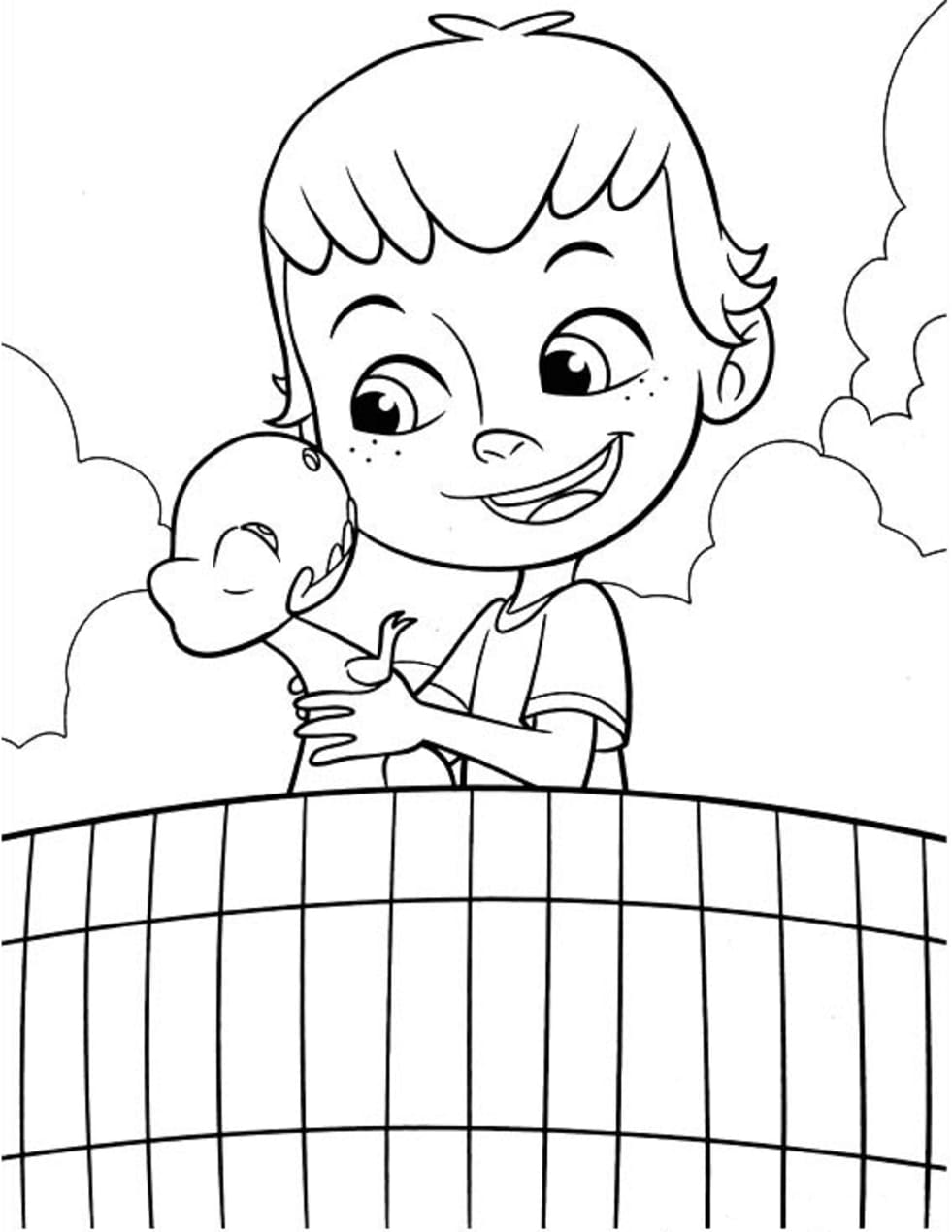 Liam Rusty Rivets coloring page