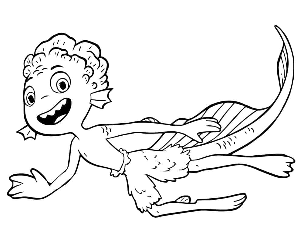 Luca Heureux coloring page