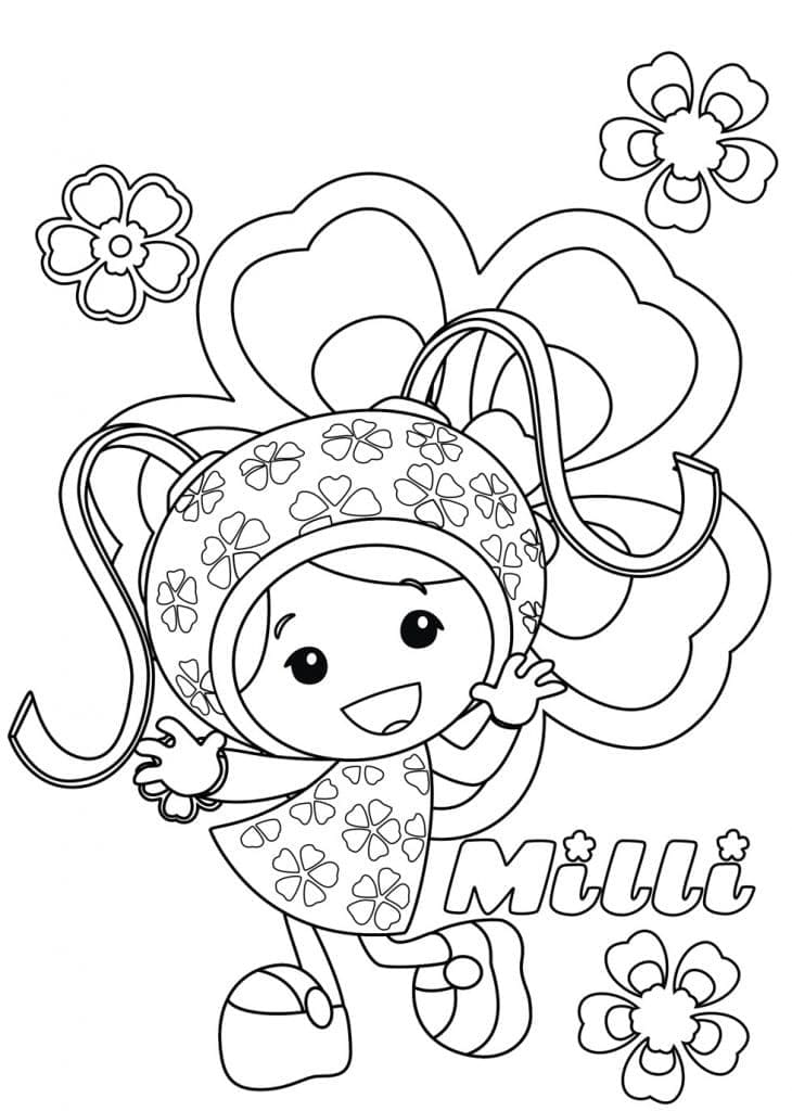 Coloriage Milli de Umizoomi