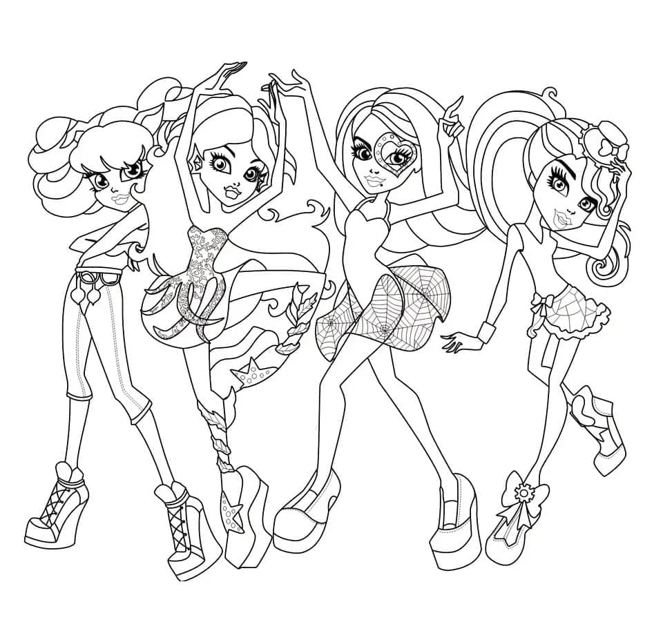 Coloriage Monster High