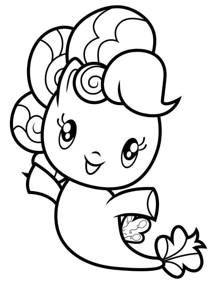 My Little Pony Cutie Mark Crew Pinkie Pie coloring page
