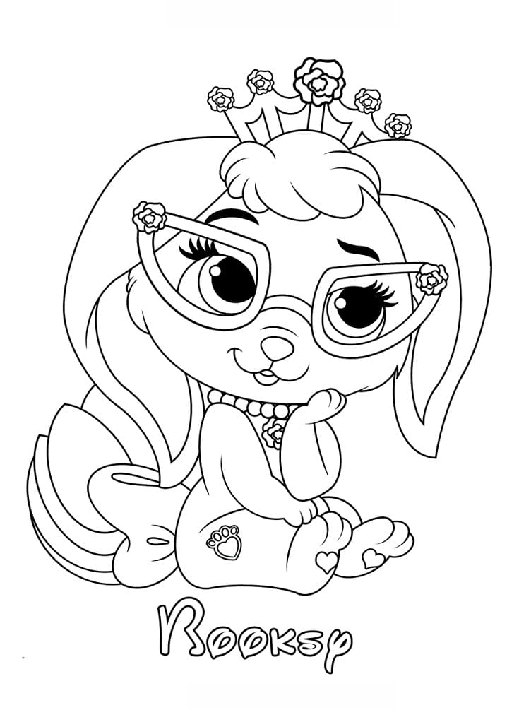 Palace Pets Booksy coloring page