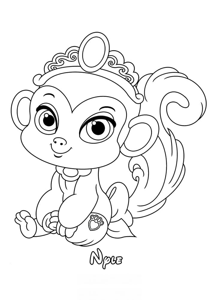 Palace Pets Nyle coloring page