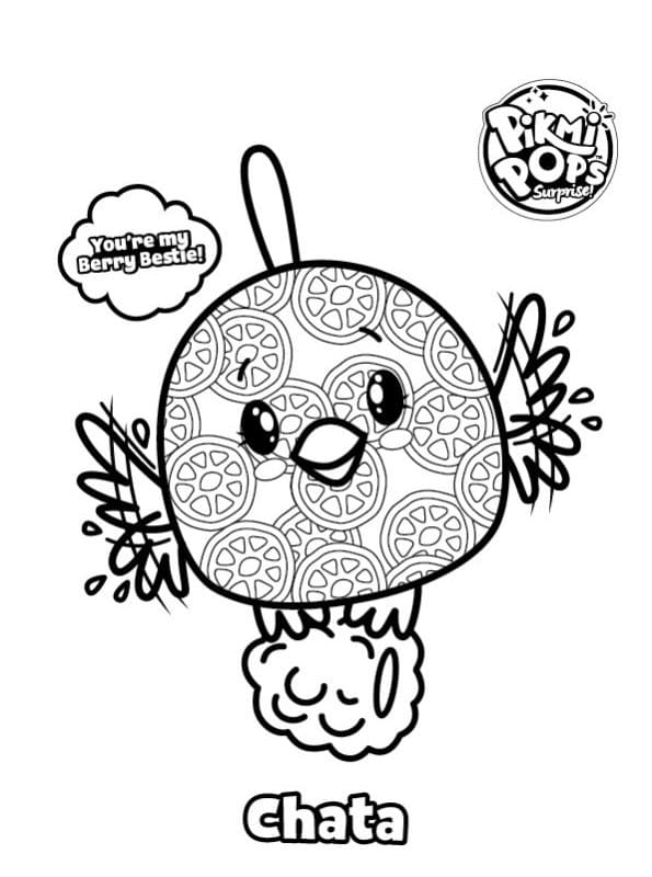 Pikmi Pops Chata coloring page