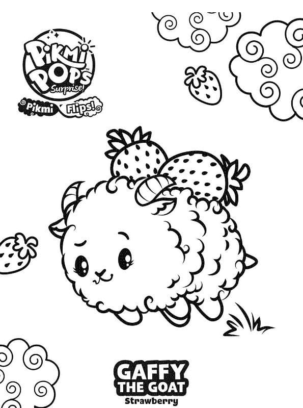 Pikmi Pops Gaffy coloring page