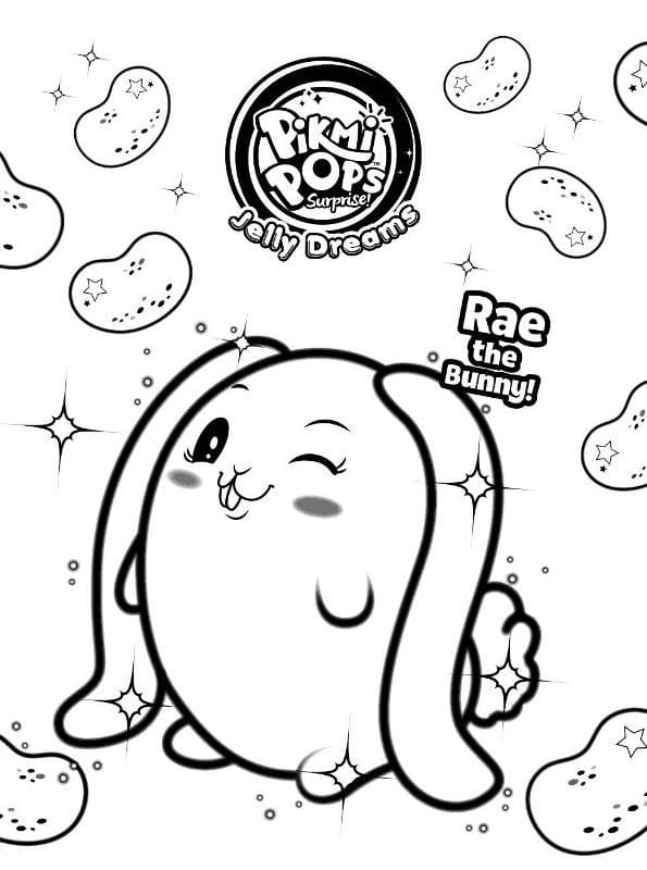 Pikmi Pops Rae coloring page