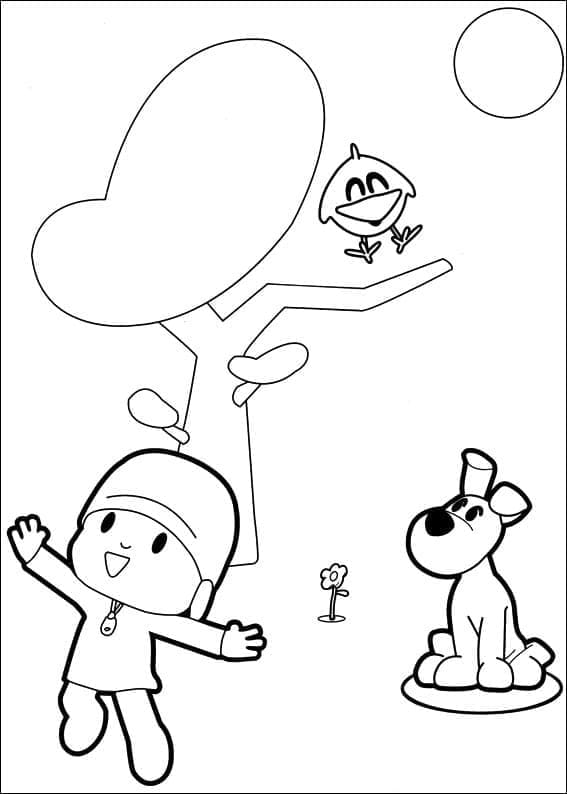 Coloriage Pocoyo Pour Enfants