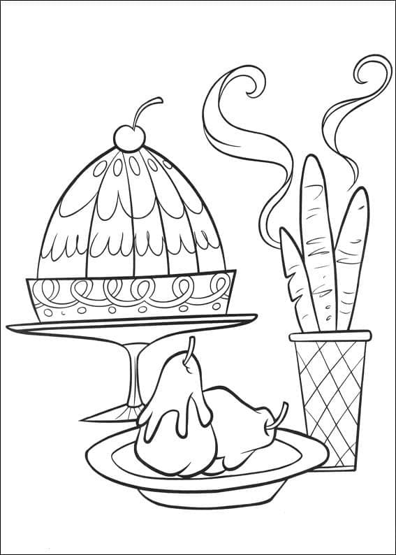 Ratatouille Gratuit coloring page