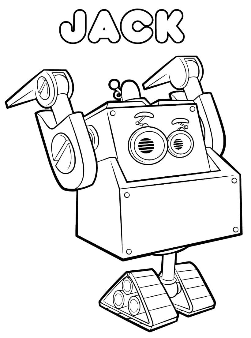 Rusty Rivets Jack coloring page