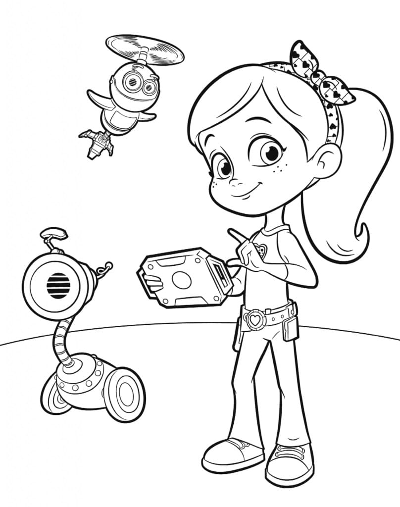 Rusty Rivets Ruby coloring page