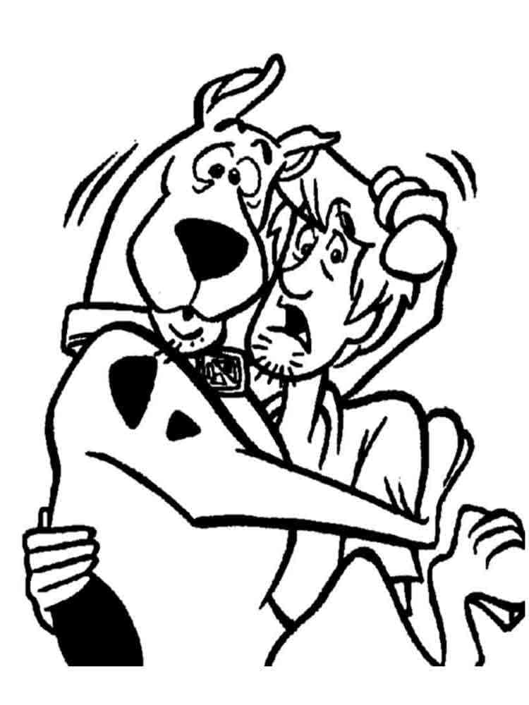 Scooby Doo 7 coloring page