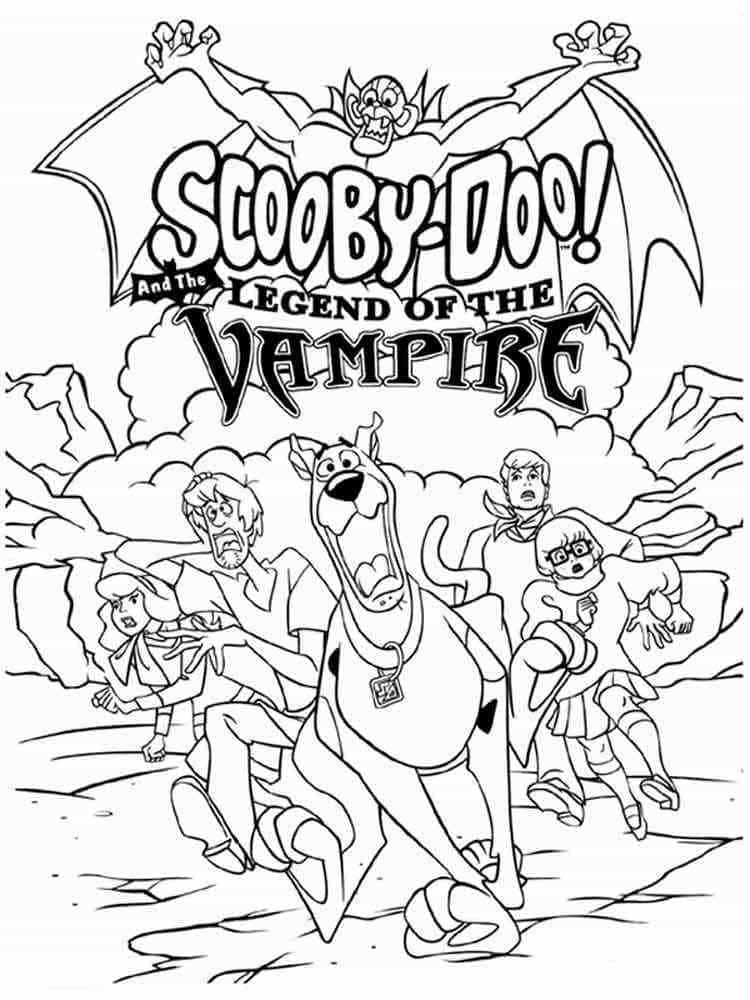 Scooby Doo Gratuit coloring page