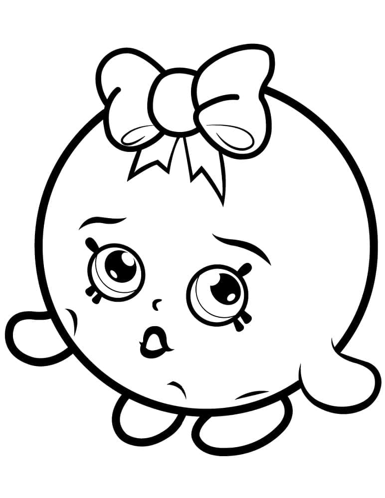 Shopkins Saison 1 Bubbles coloring page