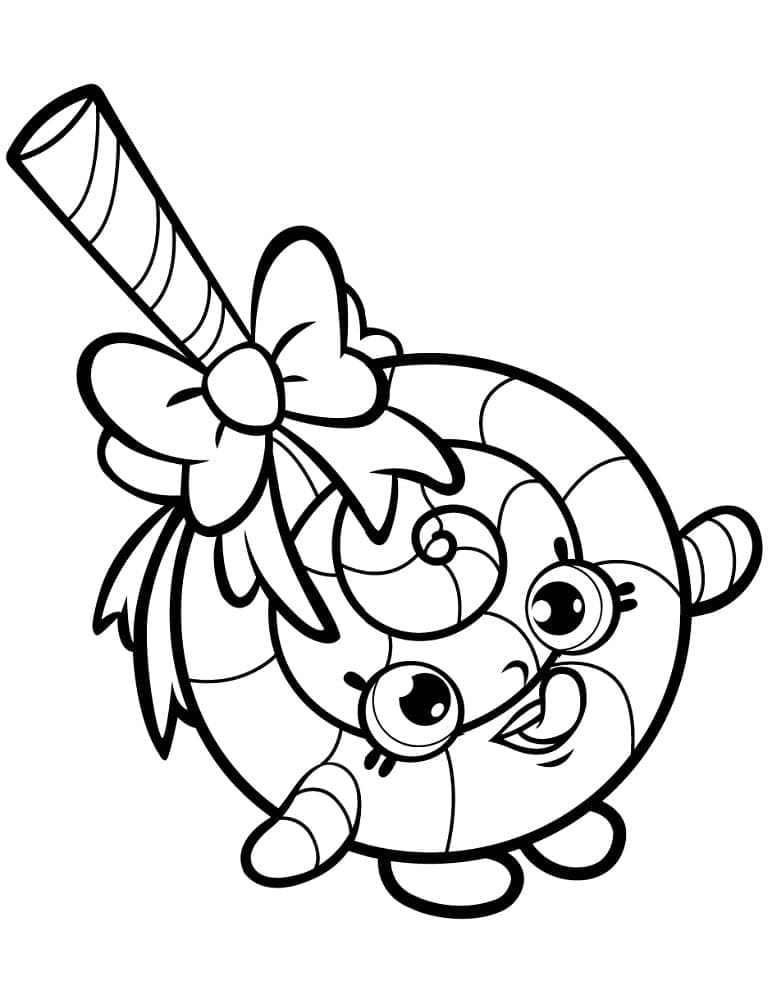 Shopkins Saison 1 Lolli Poppins coloring page