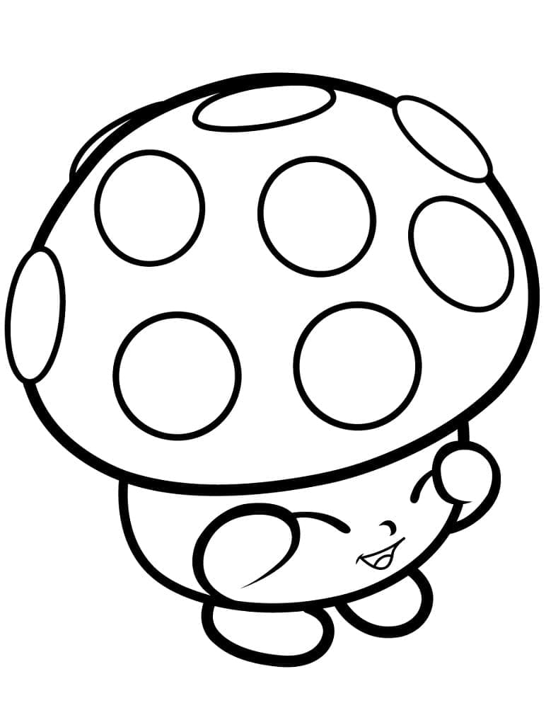 Shopkins Saison 1 Miss Mushy Moo coloring page