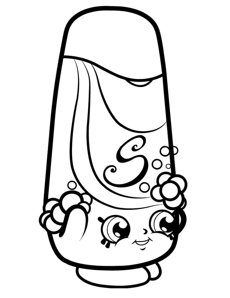 Shopkins Saison 1 Shampy coloring page