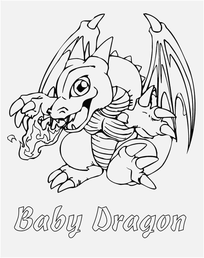 Coloriage Skylanders Baby Dragon