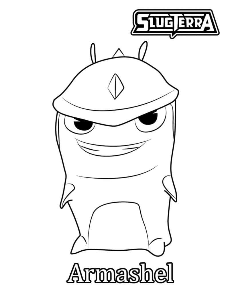 Coloriage Slugterra Armashel