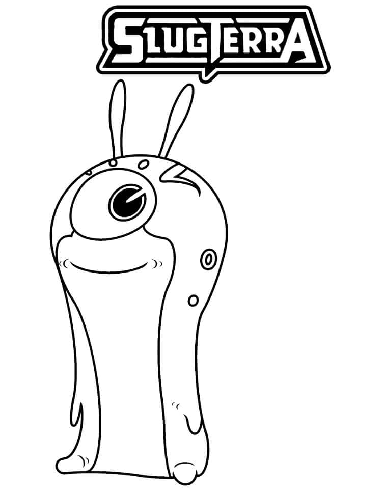 Slugterra White Boon Doc coloring page