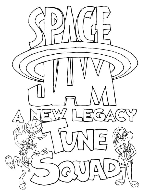 Space Jam 2 Nouvelle Ère coloring page