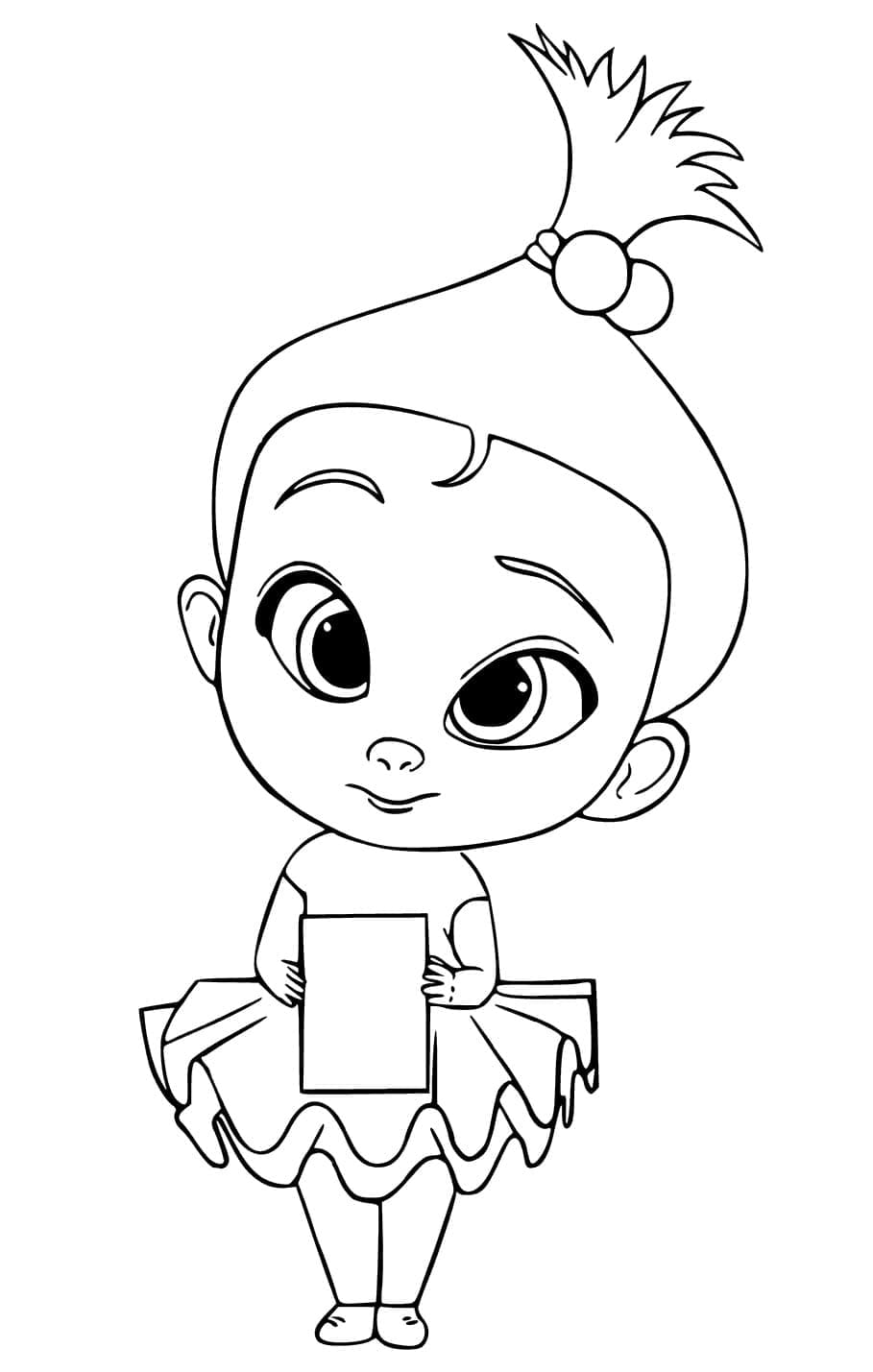Staci de Baby Boss coloring page