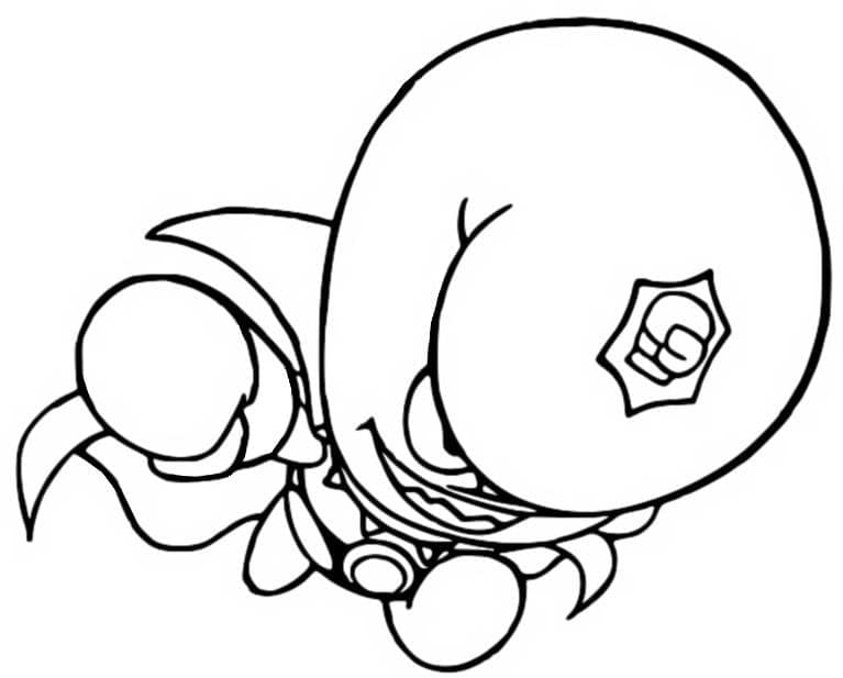 Superzings Pow Power coloring page
