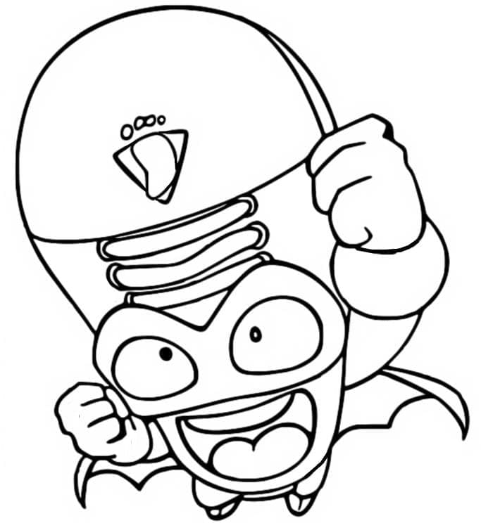 Superzings Stomper coloring page