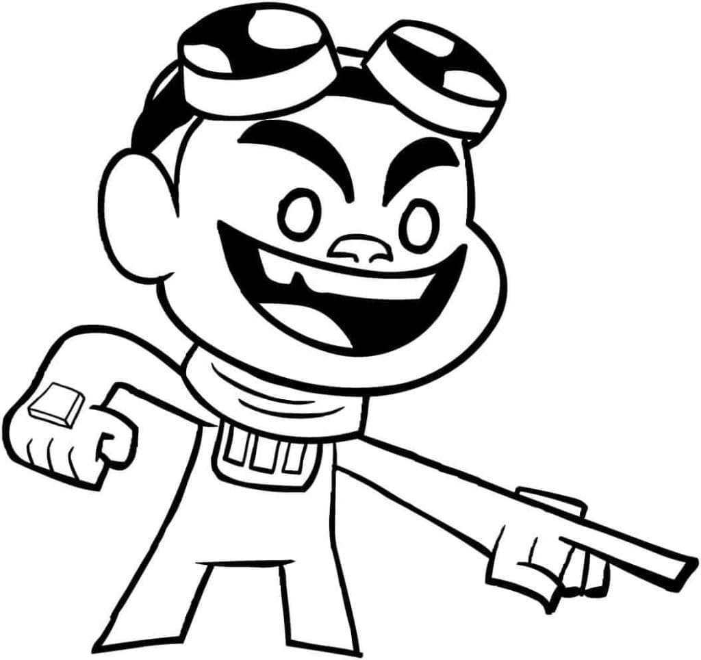 Teen Titans Go Gizmo coloring page
