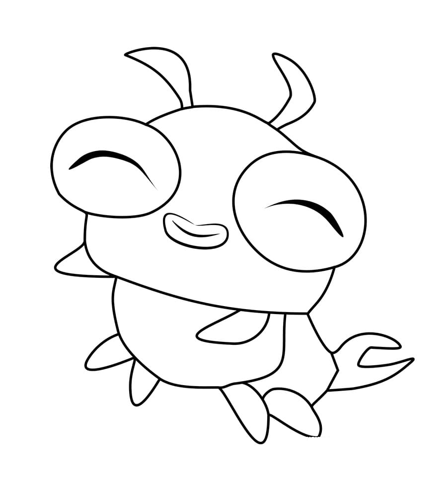 Teen Titans Go Silkie coloring page