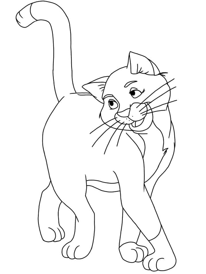 Coloriage Thomas O’Malley de Aristochats