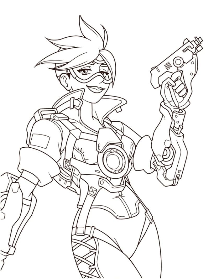 Coloriage Overwatch