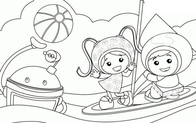 Umizoomi 2 coloring page
