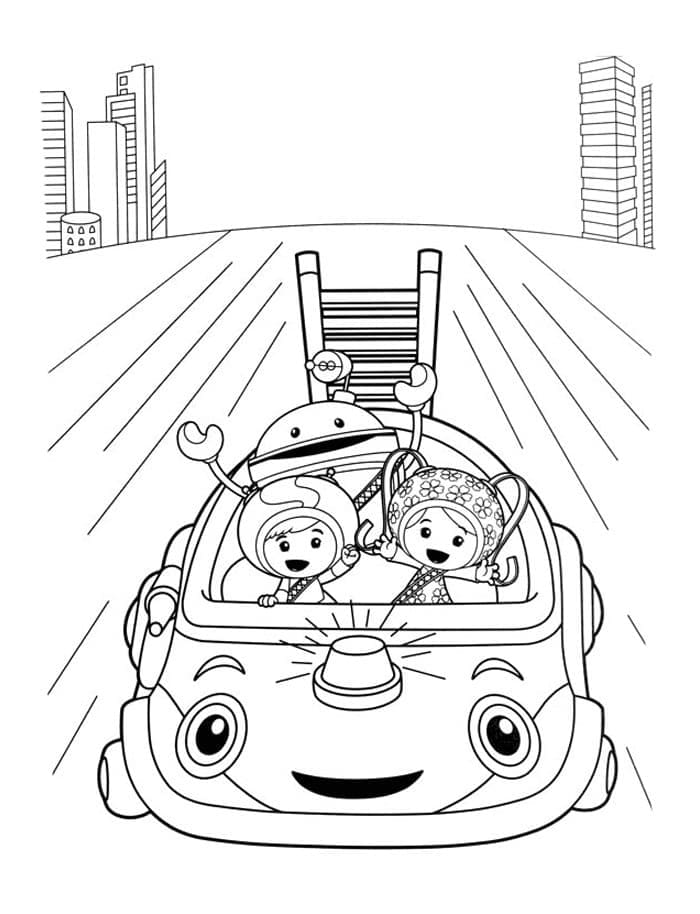 Coloriage Umizoomi Gratuit