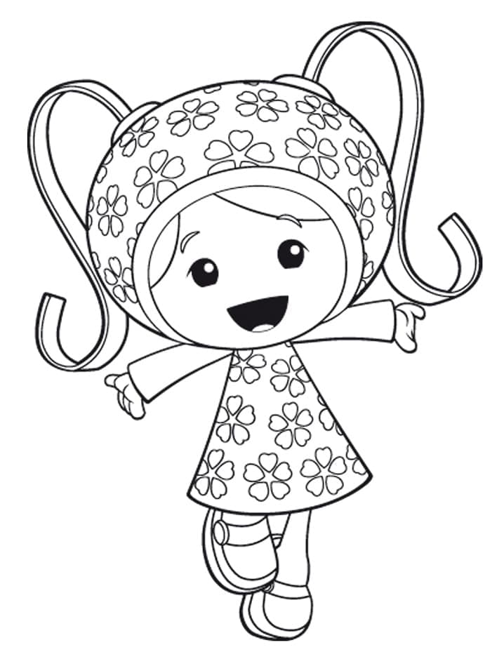 Coloriage Umizoomi Milli