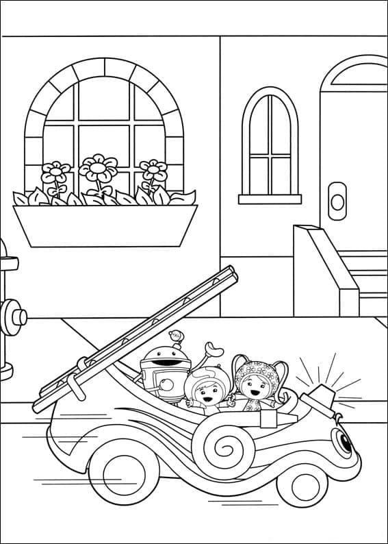 Umizoomi Pour Enfants coloring page