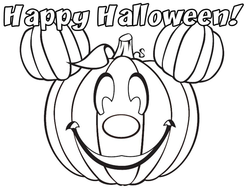 Halloween Disney 11 coloring page
