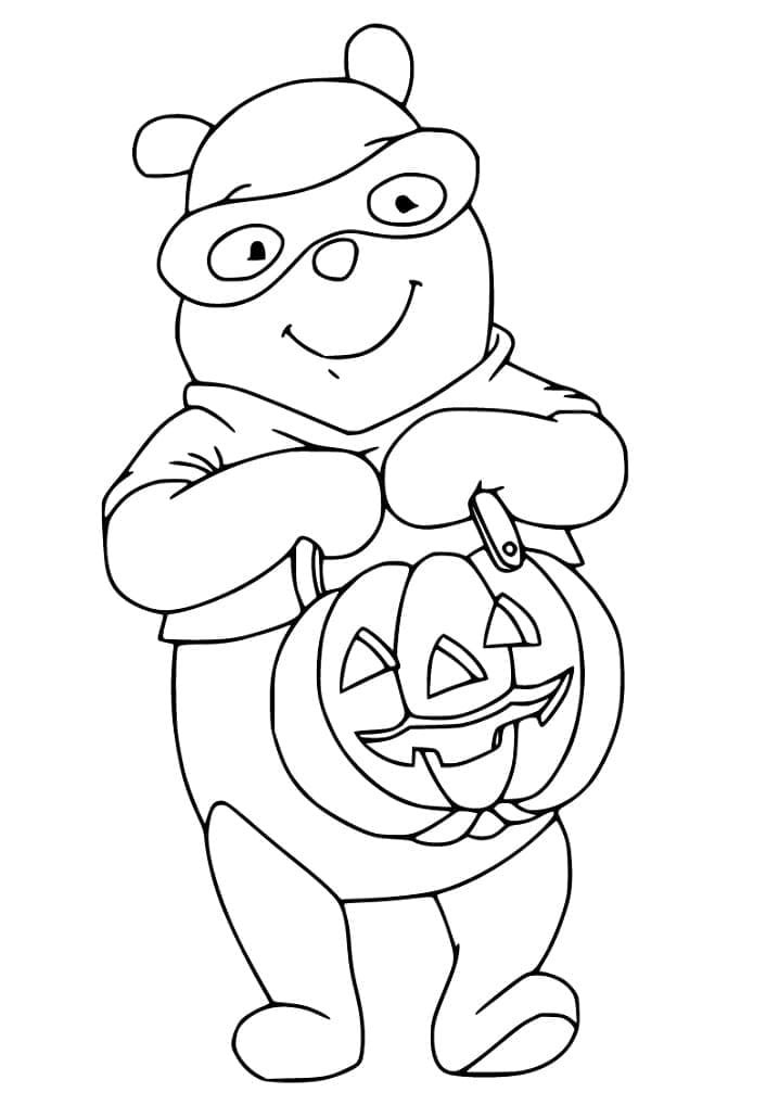 Halloween Disney 2 coloring page