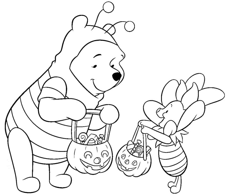 Halloween Disney 5 coloring page