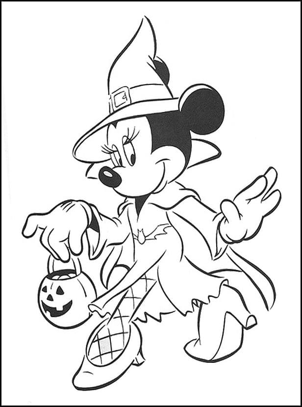 Halloween Disney 7 coloring page