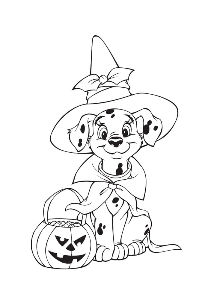 Halloween Disney 8 coloring page