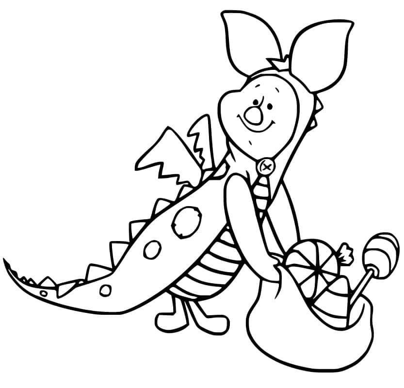 Halloween Disney Imprimable coloring page