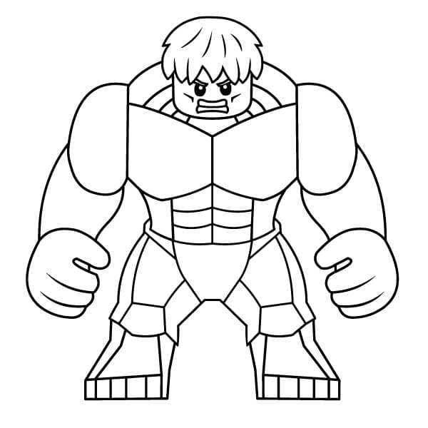 Hulk Lego Pour les Enfants coloring page