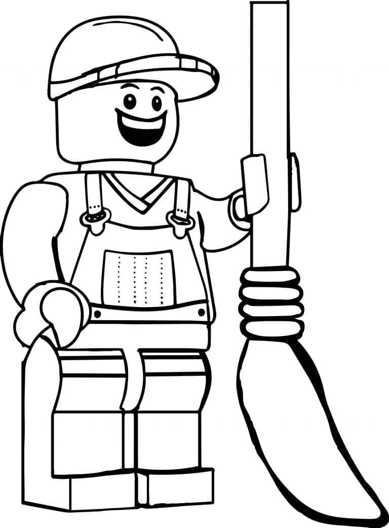 Lego City Pour Enfants coloring page