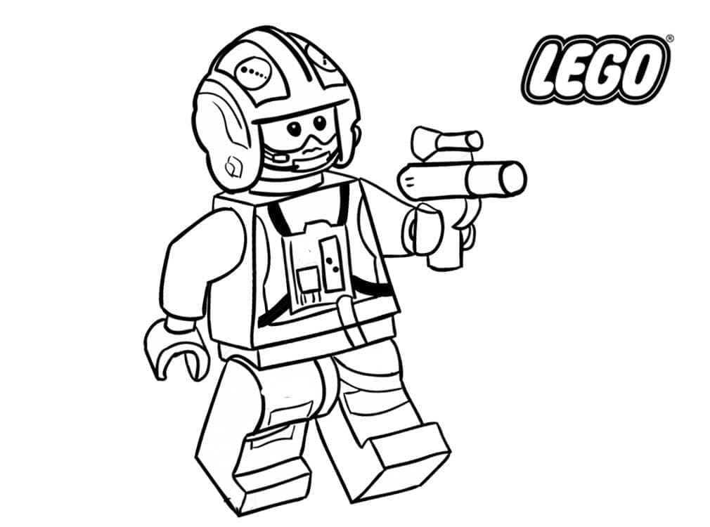 Coloriage Lego Star Wars 5