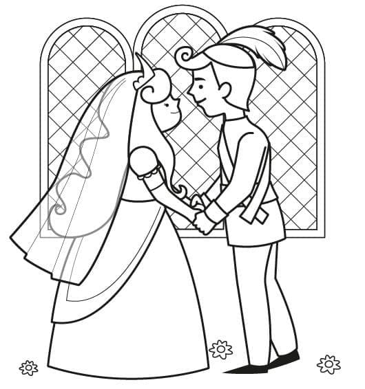 Mariage Pour Enfants coloring page